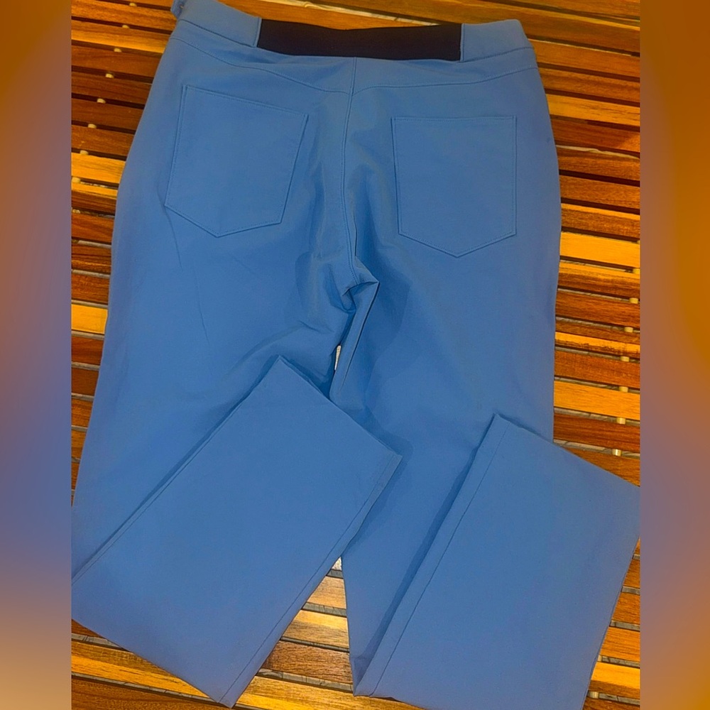 Peter Millar Dynamite Technical Marine Blue Golf perfect 4-way stretch Pants 8 - Picture 8 of 15